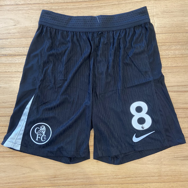 SHORT CHELSEA NEGRO - 25/26 - NUMERO 8