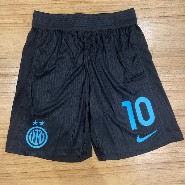 SHORT INTER NEGRO - 25/26 - NUMERO 1O