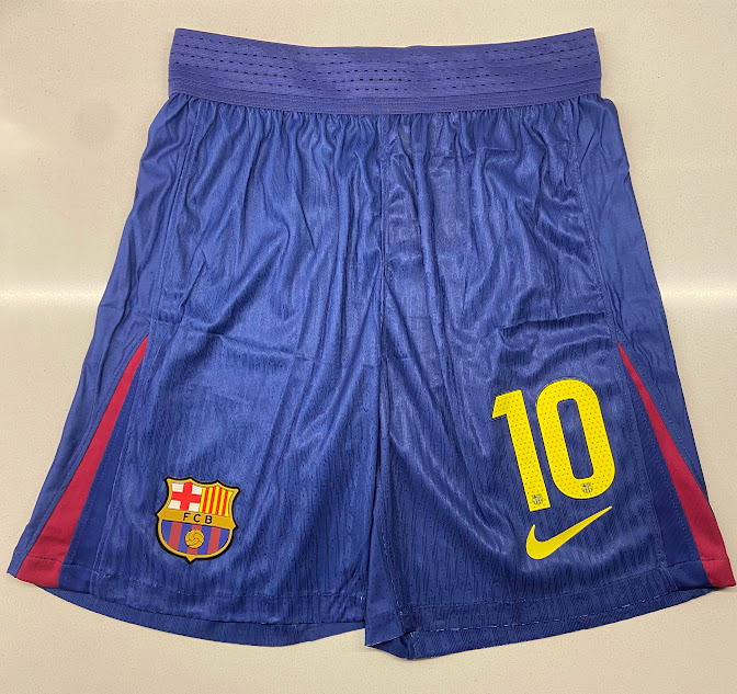 SHORT BARCELONA AZUL OSCURO - 25/26 - NUMERO 1O