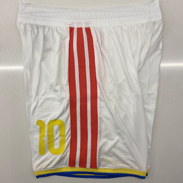 SHORT COLOMBIA BLANCO - MUNDIAL 2026 - NUMERO 10 3