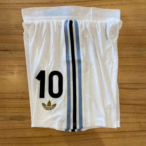 SHORT ARGENTINA BLANCO - ANIVERSARIO 50 - NUMERO 10 4