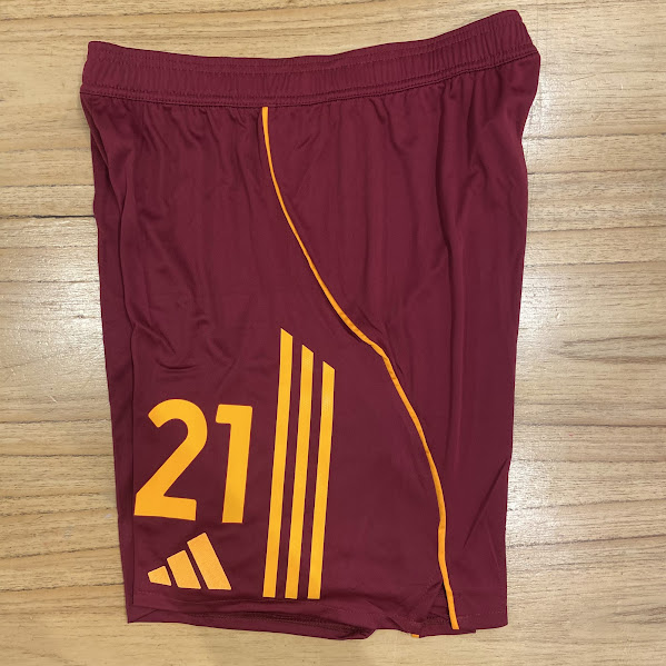 SHORT ROMA BORDO - 25/26 - NUMERO 21 4