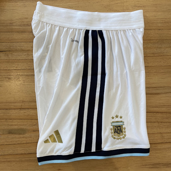 SHORT ARGENTINA BLANCO - MUNDIAL 2026 - NUMERO 10 5
