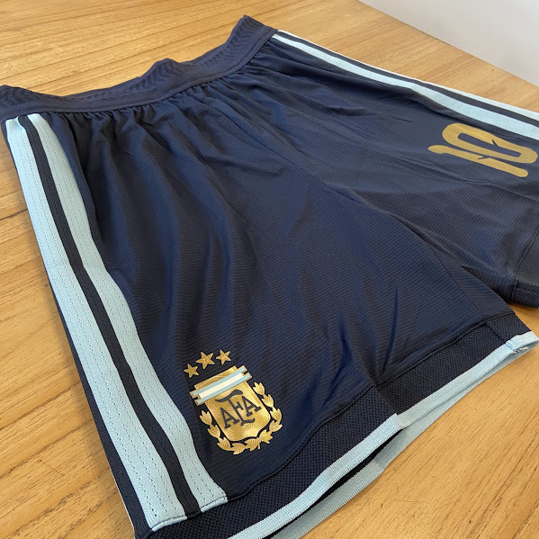 SHORT ARGENTINA AZUL OSCURO - MUNDIAL 2026 - NUMERO 10 2