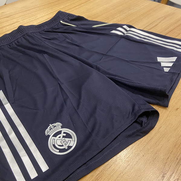 SHORT REAL MADRID AZUL OSCURO - 25/26 - SIN NUMERO 2