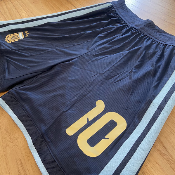 SHORT ARGENTINA AZUL OSCURO - MUNDIAL 2026 - NUMERO 10 3