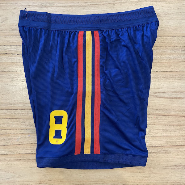 SHORT ESPAÑA AZUL - MUNDIAL 2026 - NUMERO 8 4