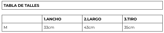 Tabla de talles SHORT INTER NEGRO - 25/26 - NUMERO 32